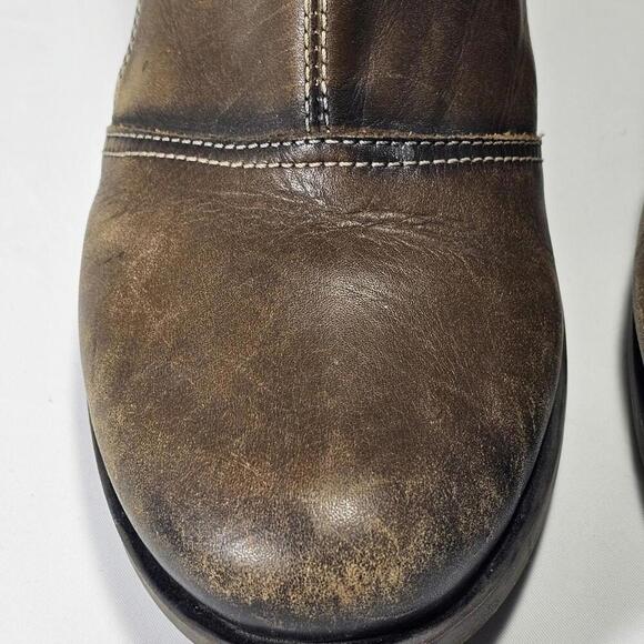 Pikolinos Leather Ankle Boots Dark Brown Side Zip Women's Size US 10.5 EU 41 - Picture 3 of 8